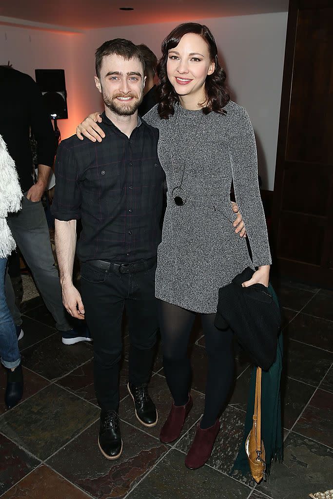 daniel radcliffe and erin darke's relationship history