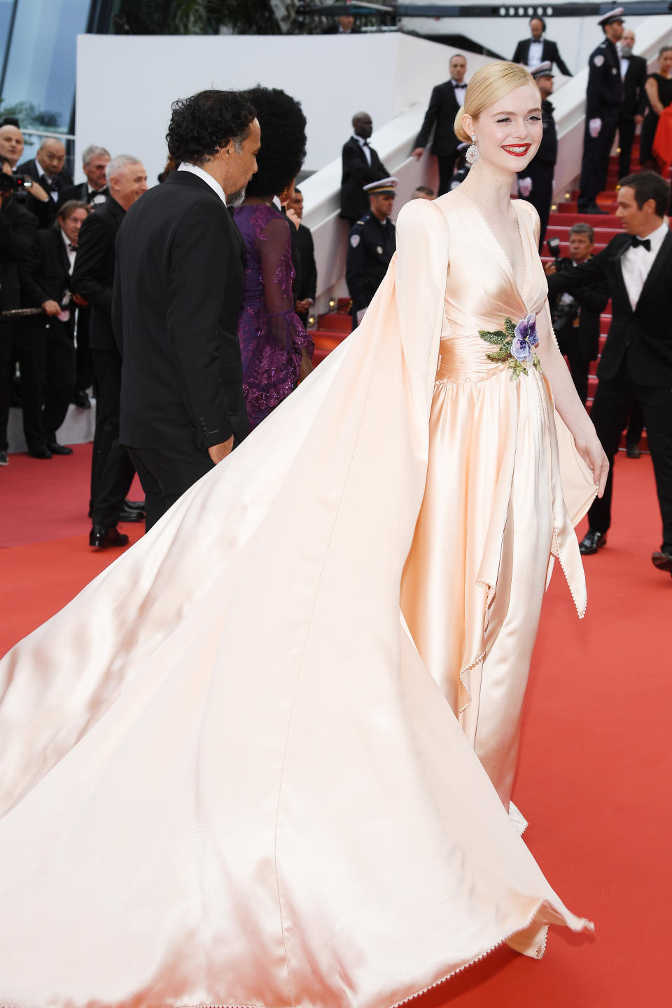 Elle Fanning at the Cannes Film Festival opening ceremony on 14 May 2019