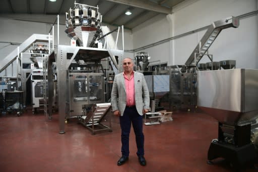 Syrian businessman Amer Hadri, head of crisp and snack packaging company Zirve Extrusion, has succeeded in resuming his business, once based in the war-ravaged city of Aleppo, in the Turkish city of Gaziantep