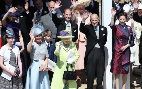 Princess Anne, right, topped the list - Credit: AFP