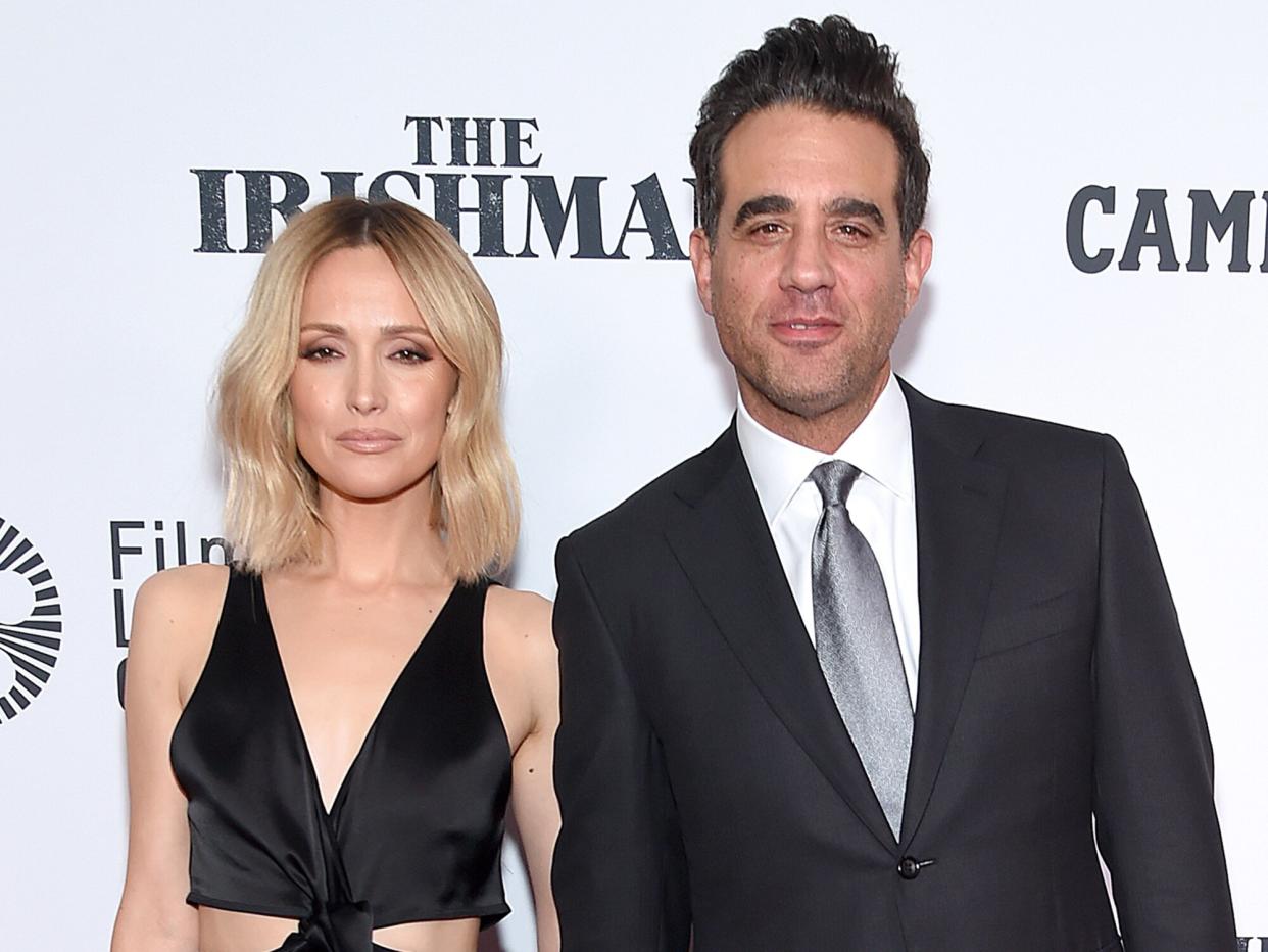 Rose Byrne and Bobby Cannavale attend "The Irishman" screening during the 57th New York Film Festival at Alice Tully Hall, Lincoln Center on September 27, 2019 in New York City