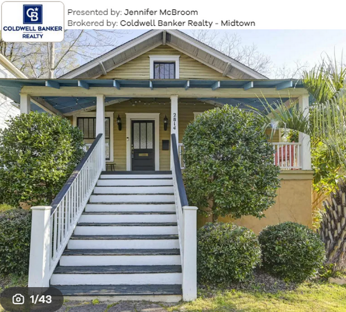 A home in Columbia’s Earlewood neighborhood listed for $347,000.