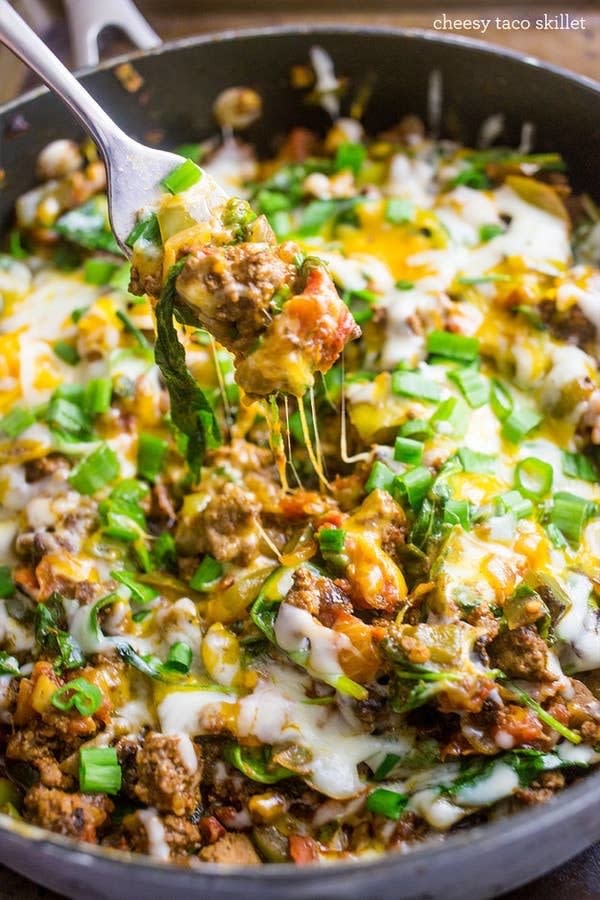 Cheesy Taco Skillet