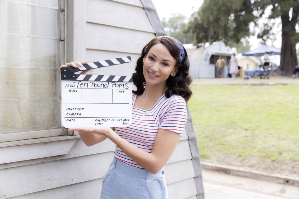 michelle keegan and the cast of ten pound poms season 2