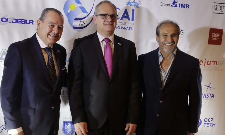 Nicolas Caputo en el evento de la cámara de Comercio Argentino-Israel’.