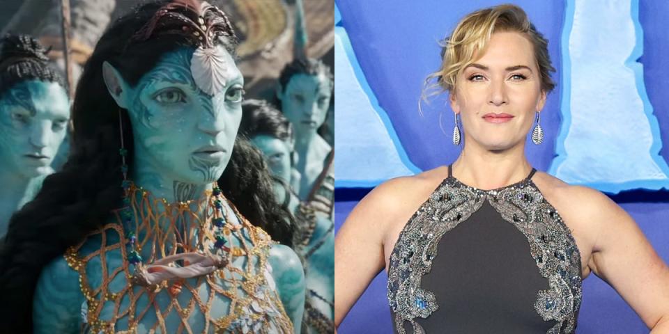Kate Winslet in "Avatar: The Way of Water."