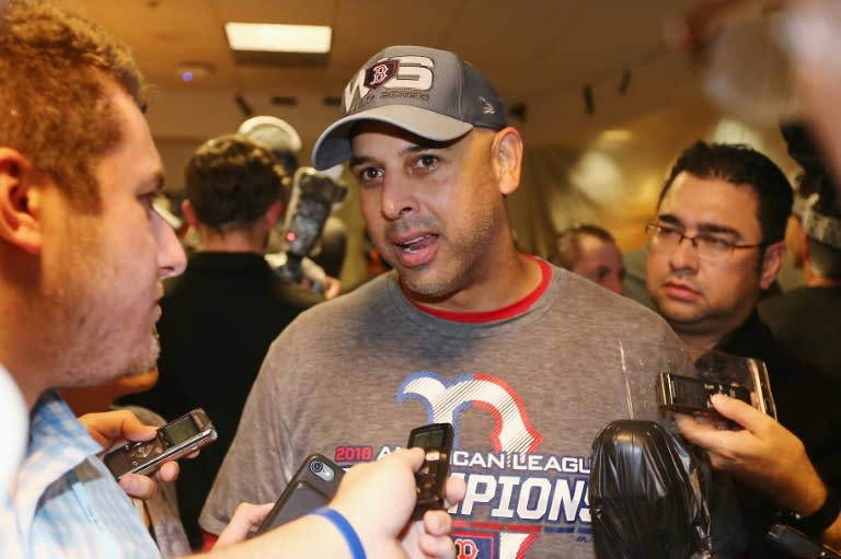 Red Sox manager Alex Cora said his club, which won a team-record 108 games this season, has created an excitement beyond their baseball-mad city