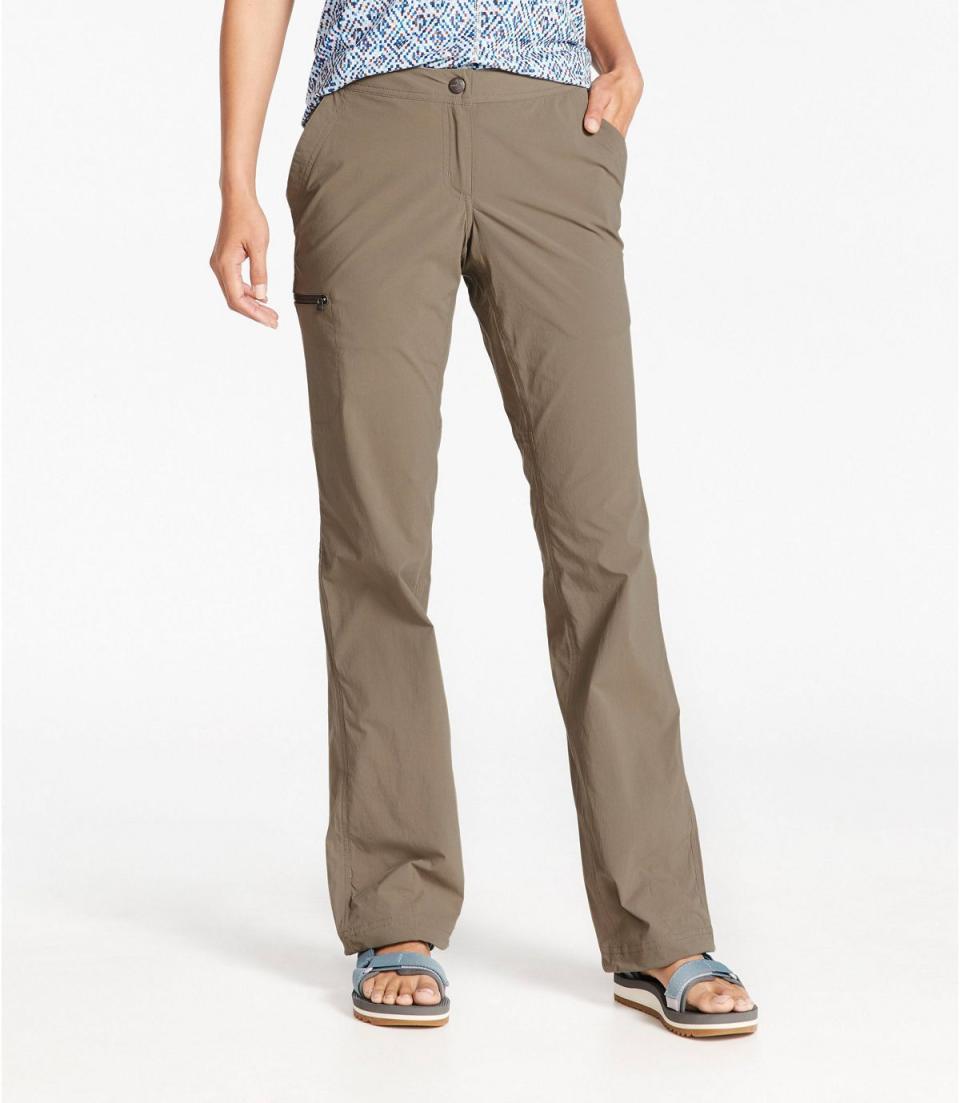 7) Women's Water-Repellent Comfort Trail Pants