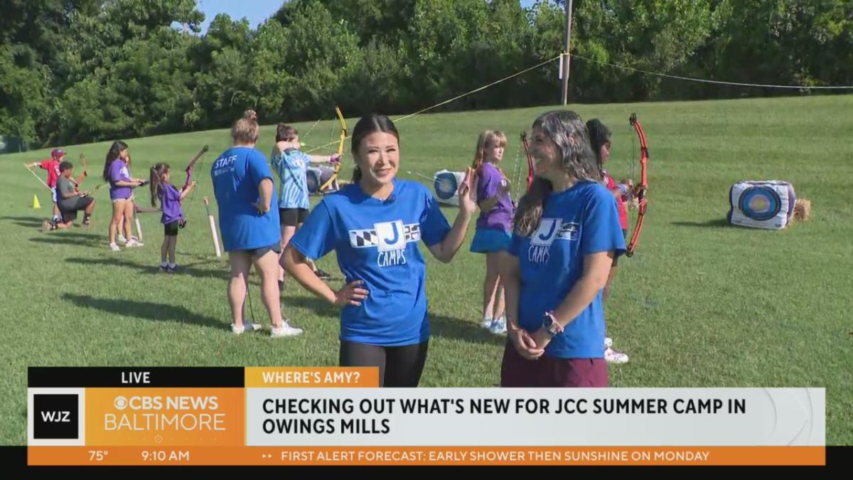 Where's Amy? Checking out what new for JCC summer camp in Owings Mills