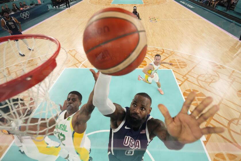 LeBron James and the U.S. power past Brazil to reach Olympic men's