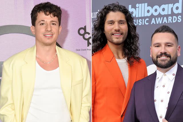 Gilbert Flores/Variety via Getty, Amy Sussman/Getty Charlie Puth, Dan + Shay