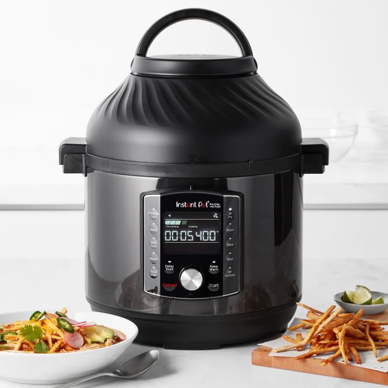 8-Qt Pro Crisp Pressure Cooker & Air Fryer