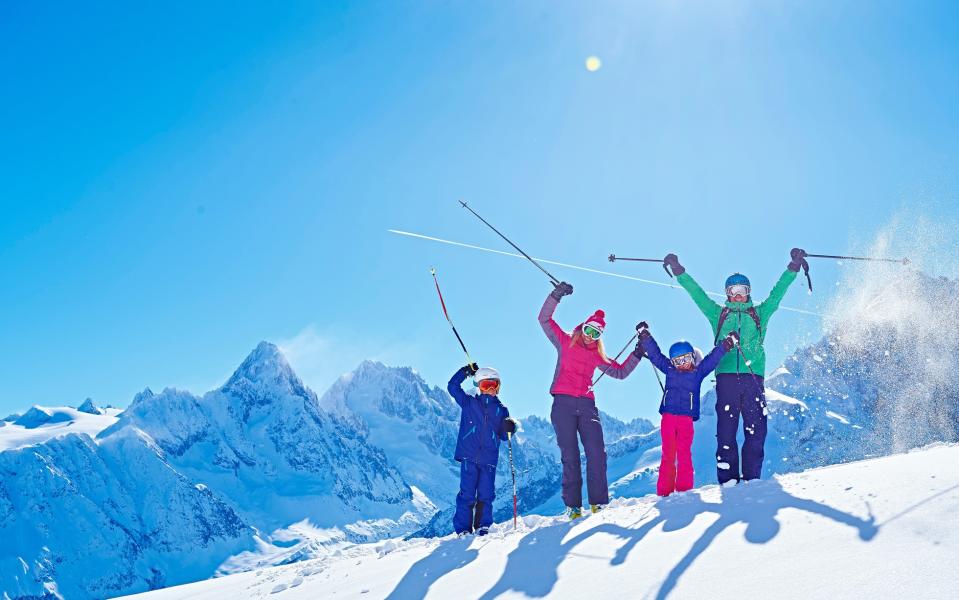 Taking children on a ski holiday is a lot easier when you've booked the right package