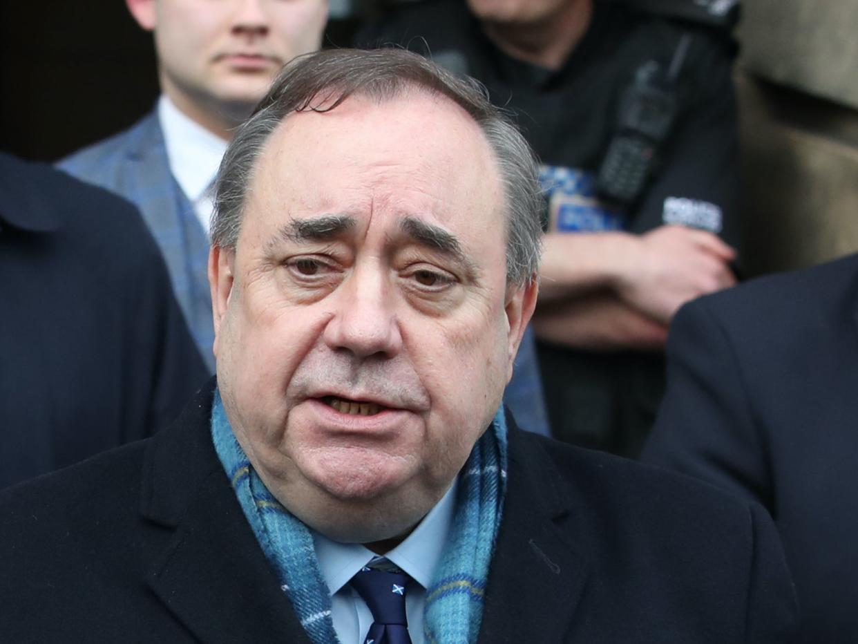 Former first minister Alex Salmond (PA)