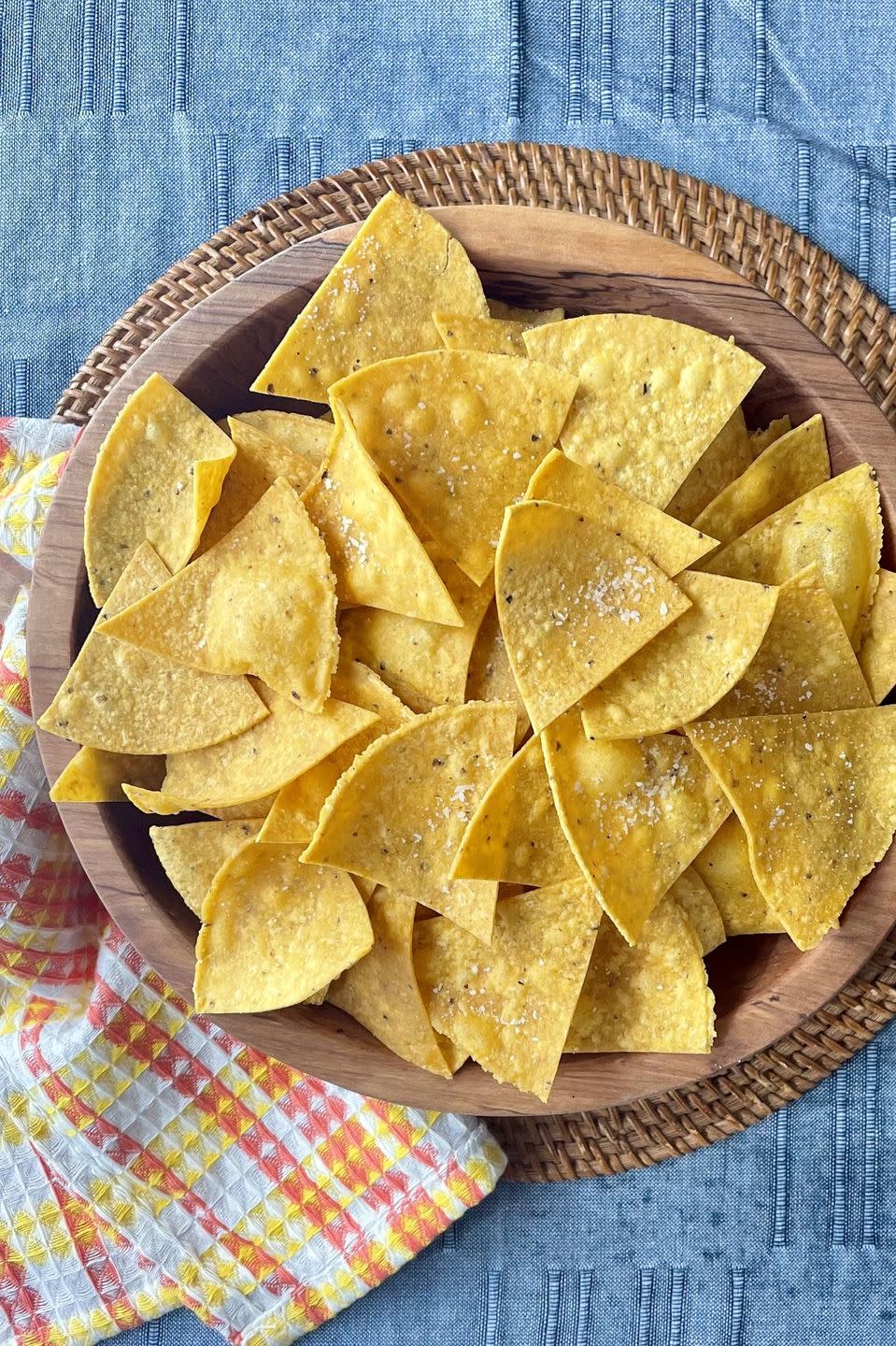 healthy super bowl recipes tortilla chips