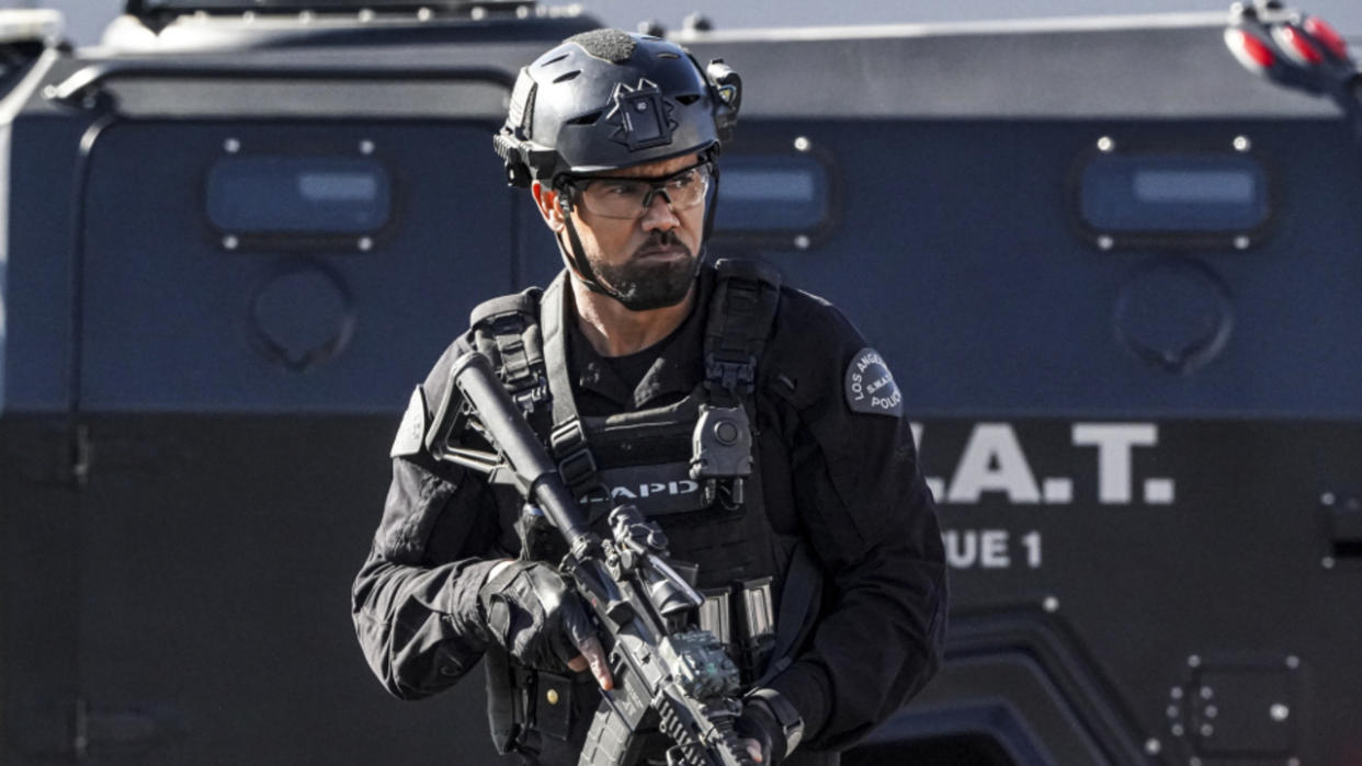  Shemar Moore as Hondo on SWAT 