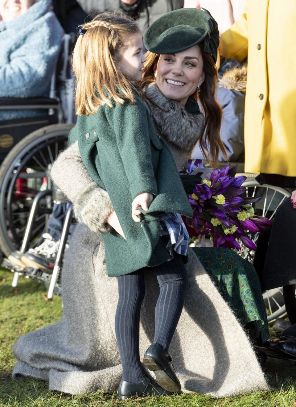 Princess Charlotte of Cambridge and Catherine, Duchess of Cambridge