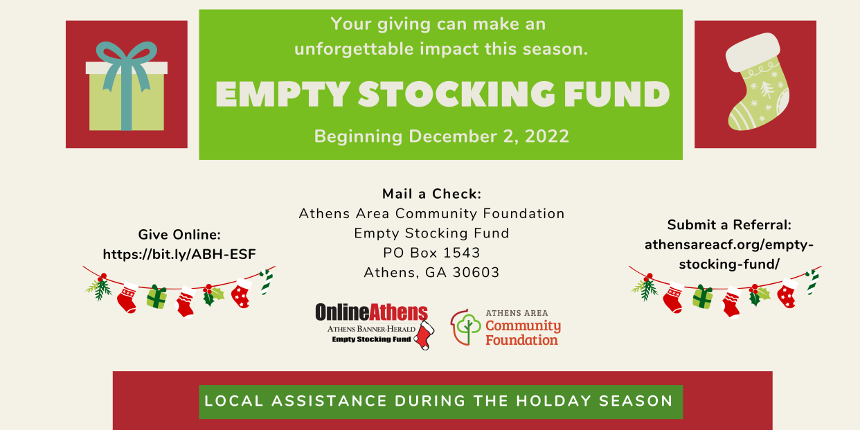 Empty Stocking Fund banner