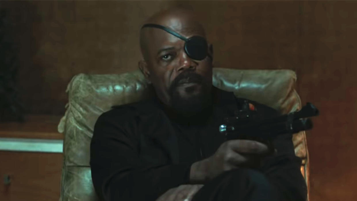 Samuel L. Jackson as Nick Fury (Credit: Marvel/Disney)