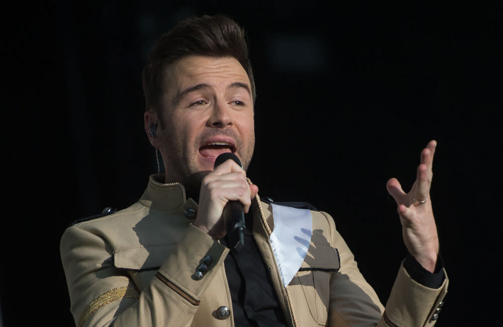 Shane Filan tips Ed Sheeran to form boy band credit:Bang Showbiz