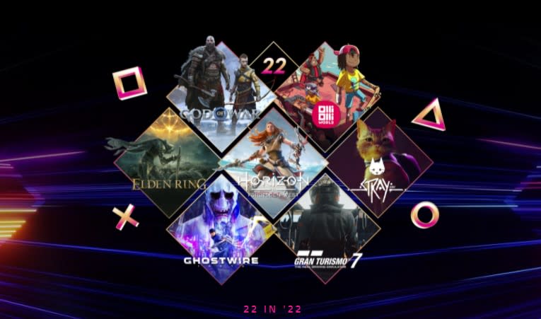 22 juegos en 2022 - PlayStation