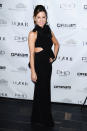 <p>Actress Kate Beckinsale attended a DuJour magazine party on February 28 in a black cut-out dress. <em>[Photo: Getty]</em> </p>