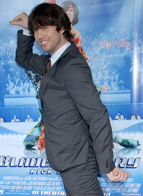 Jon Heder at the Los Angeles premiere of DreamWorks Pictures' Blades of Glory