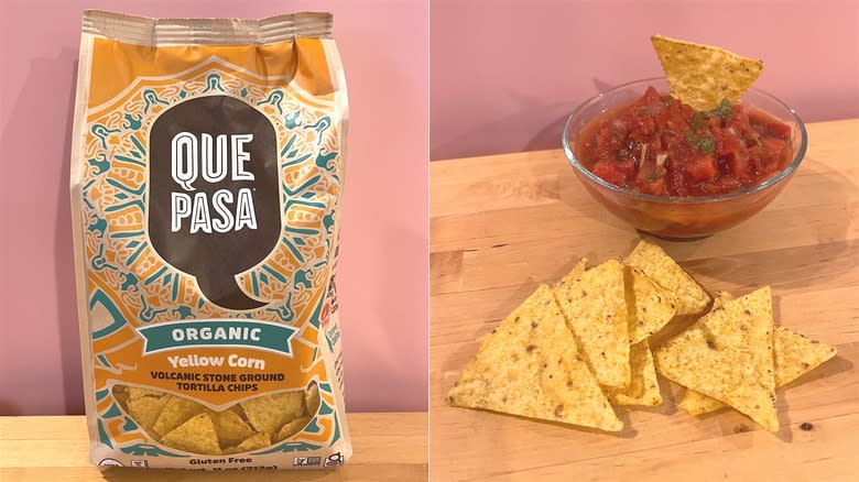 Que Pasa Organic Yellow Corn Tortilla Chips