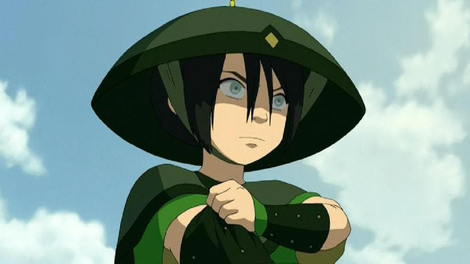 Toph in Avatar: The Last Airbender.