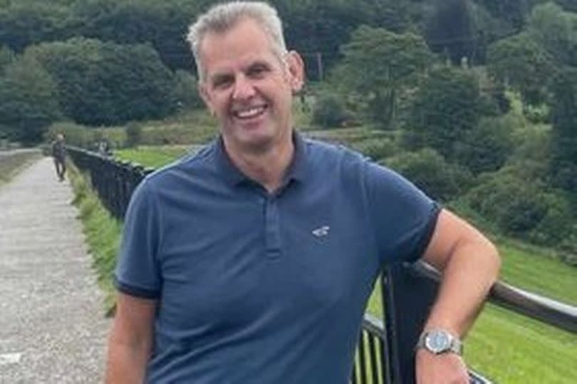 Dave Williams, 56, was diagnosed with bowel cancer last September -Credit:Submitted