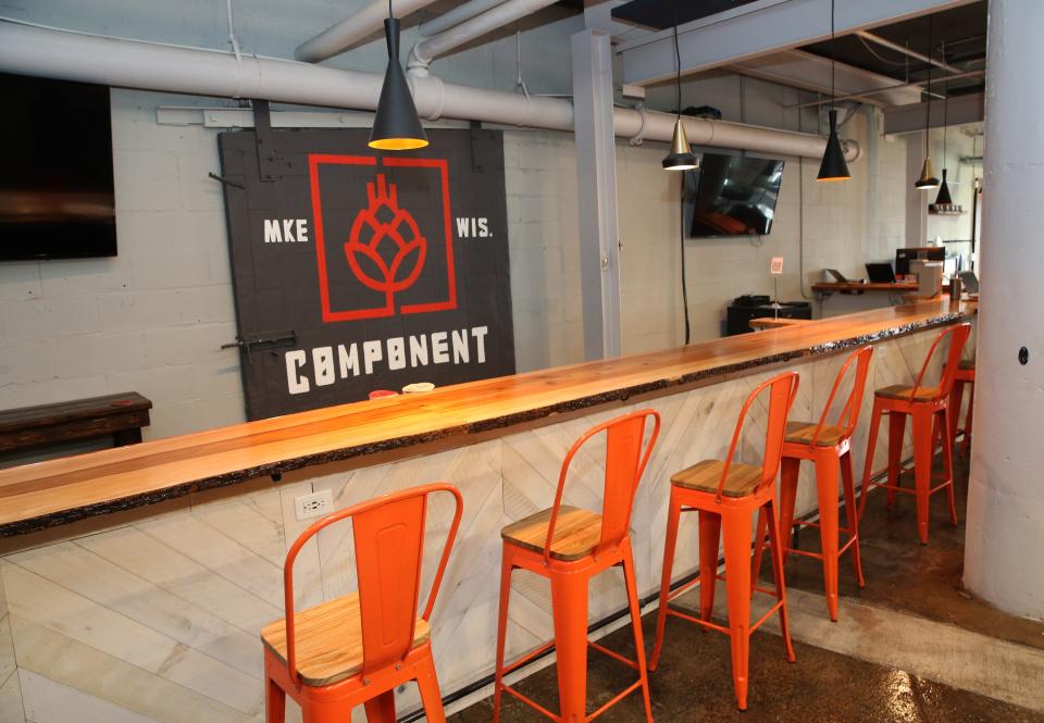 Component Brewing moved into a larger taproom in the Lincoln Warehouse in 2022.