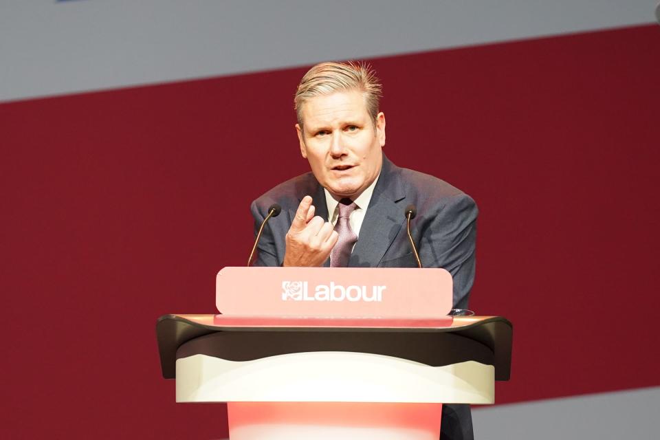 Sir Keir Starmer has come under pressure in recent days as several Labour MPs have broken ranks to call for a ceasefire (PA) (PA Wire)