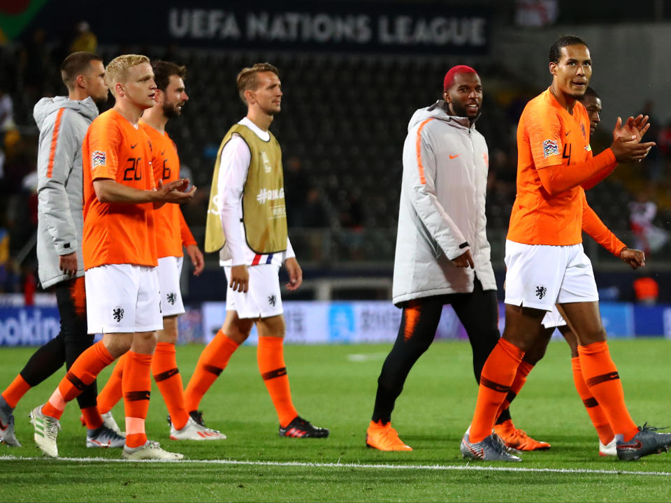 Ryan Babel has played alongside Donny van de Beek at international levelGetty Images