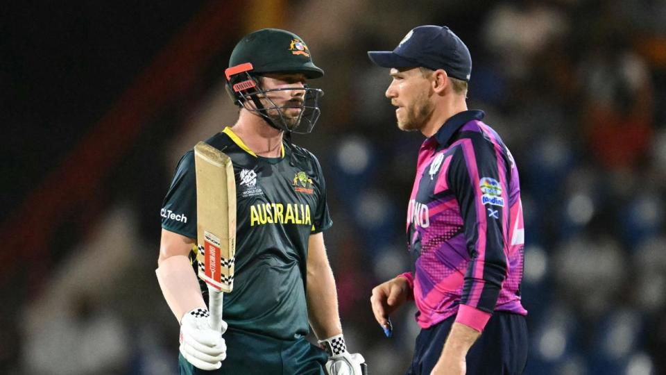 Cricket: Men's T20 World Cup, Group B, Australia v Scotland