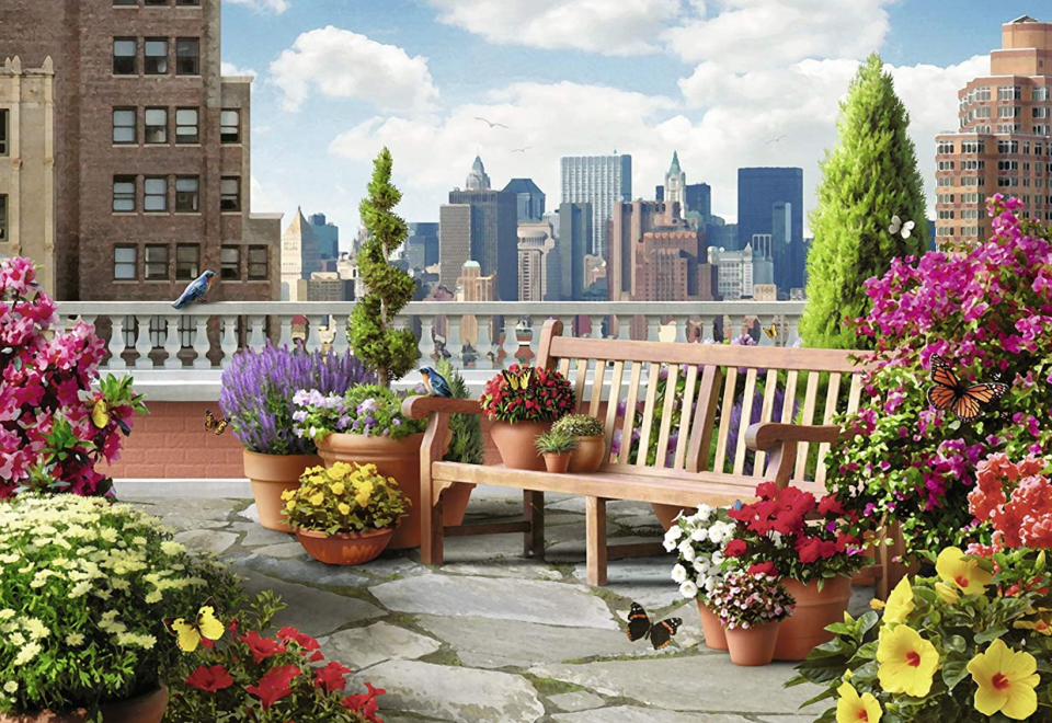 Ravensburger Rooftop Garden 500-Piece Puzzle