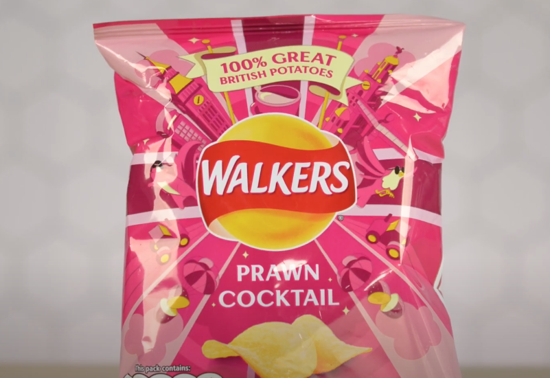 Prawn cocktail chips