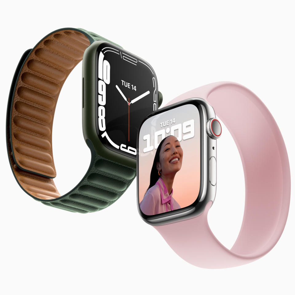 <p>Apple's new Watch Series 7</p>
