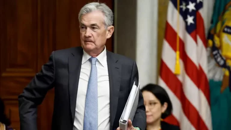 Jerome Powell, presidente de la Reserva Federal, dice que nadie sabe si la subida de tasas provocará una recesión