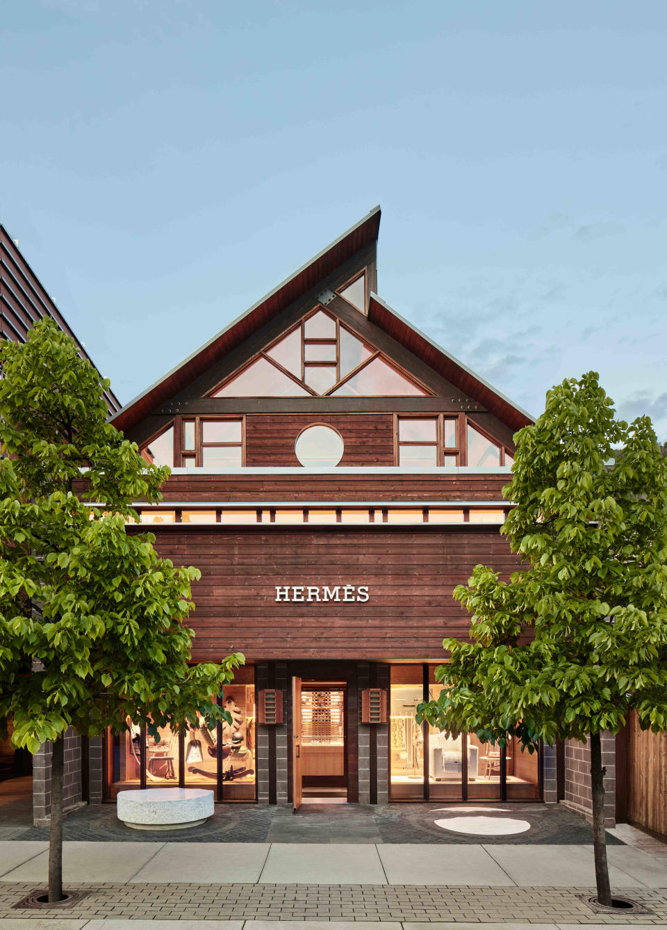 The Hermes store in Aspen.