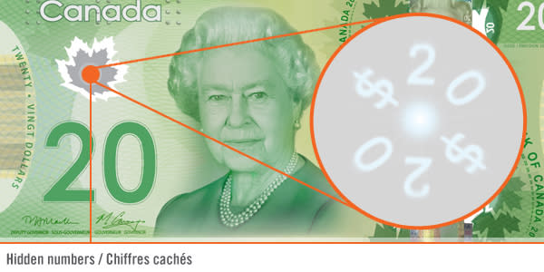 How to detect counterfeit Canadian bills