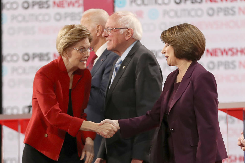 Women in power have traditionally been unfairly scrutinized for their demeanor&nbsp;and often forced to apologize for appearing too &ldquo;emotional,&rdquo; or &ldquo;angry,&rdquo; or &ldquo;shrill.&rdquo; (Photo: Justin Sullivan via Getty Images)