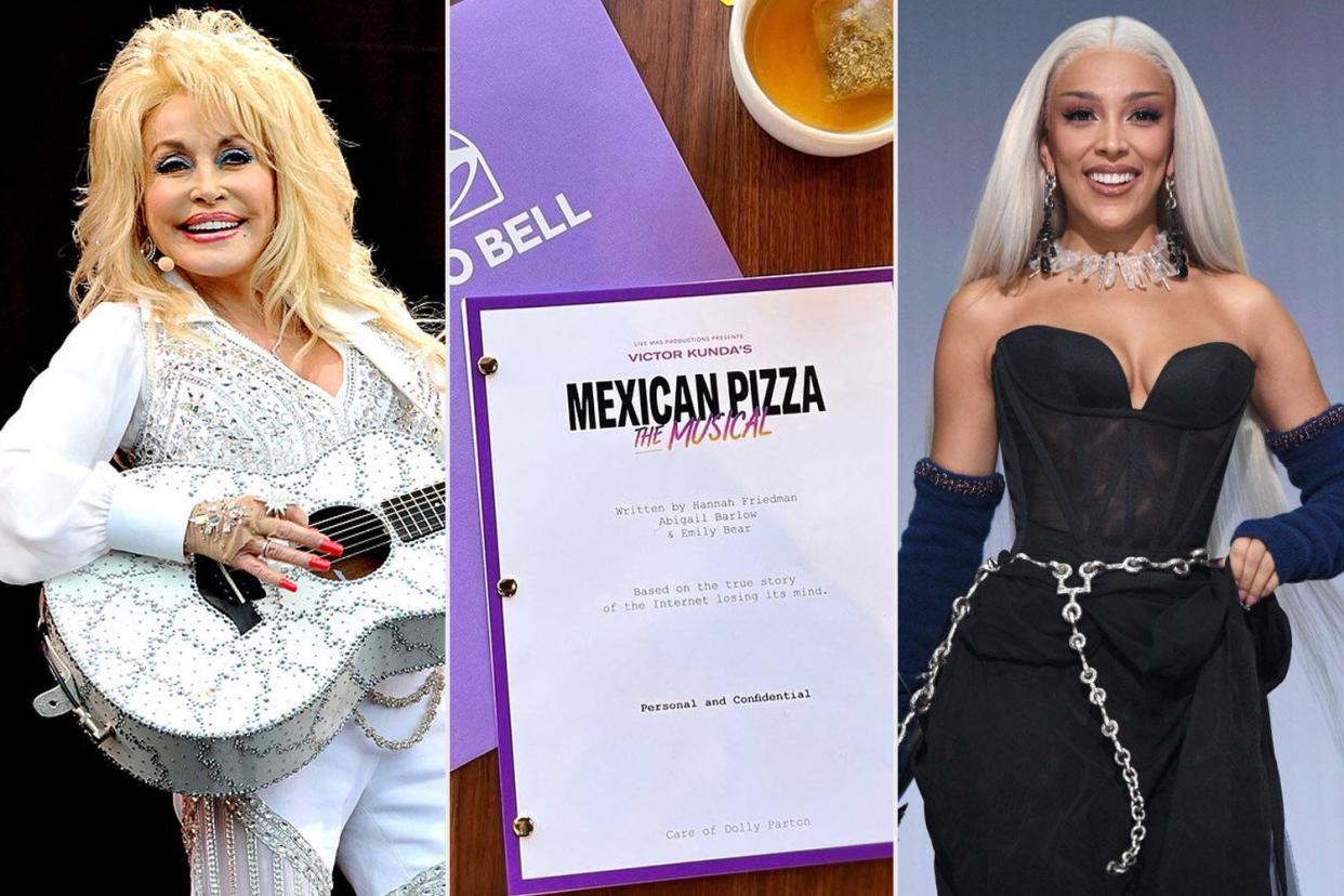 https://www.instagram.com/p/CdVpQSuuw2-/ — Dolly Parton, Taco Bell Team Up for Mexican Pizza Virtual Musical: 'My Favorite Pizza'