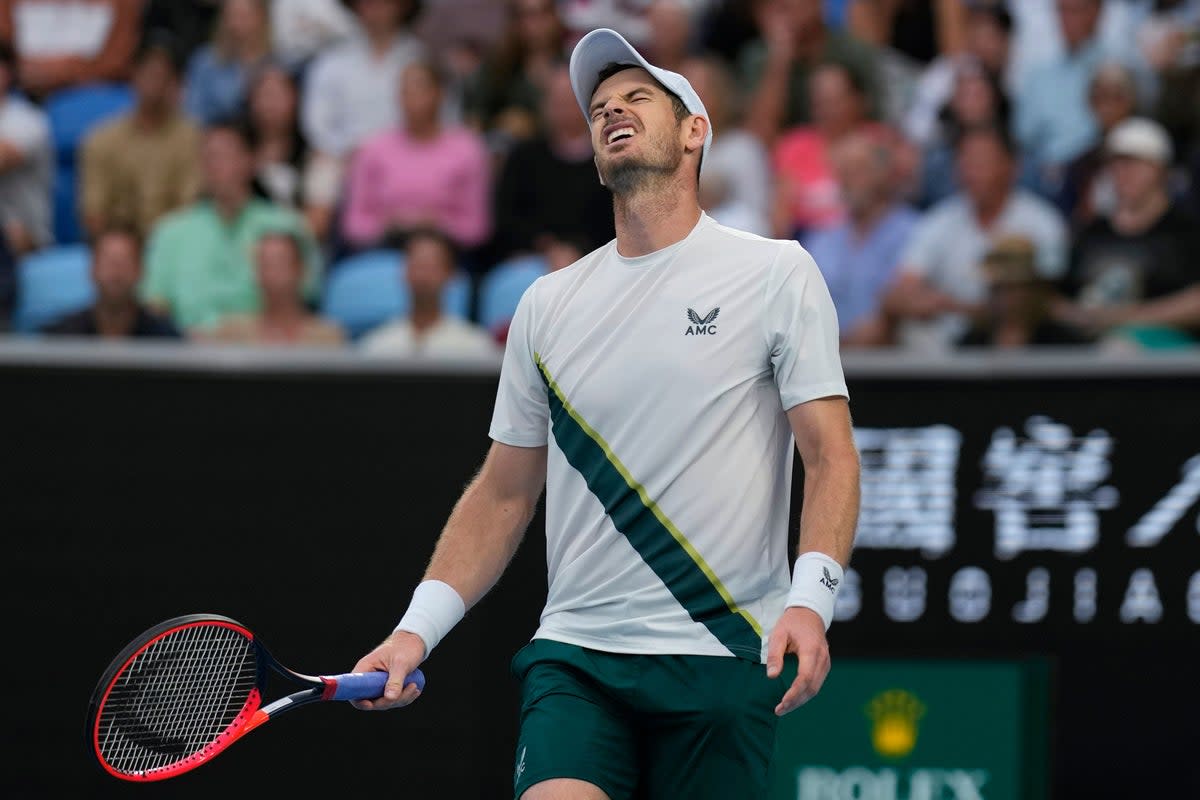 Andy Murray was unable to keep his epic run going (Ng Han Guan/AP) (AP)