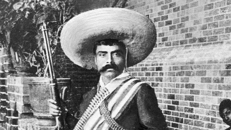 Emiliano Zapata fue uno de los líderes más carismáticos de la Revolución Mexicana.