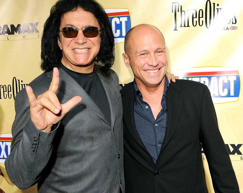 Extract LA Premiere 2009 Gene Simmons Mike Judge