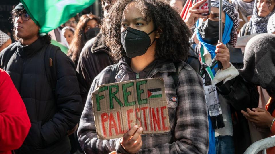 CUNY Students Hold Rally In Support Of Palestine