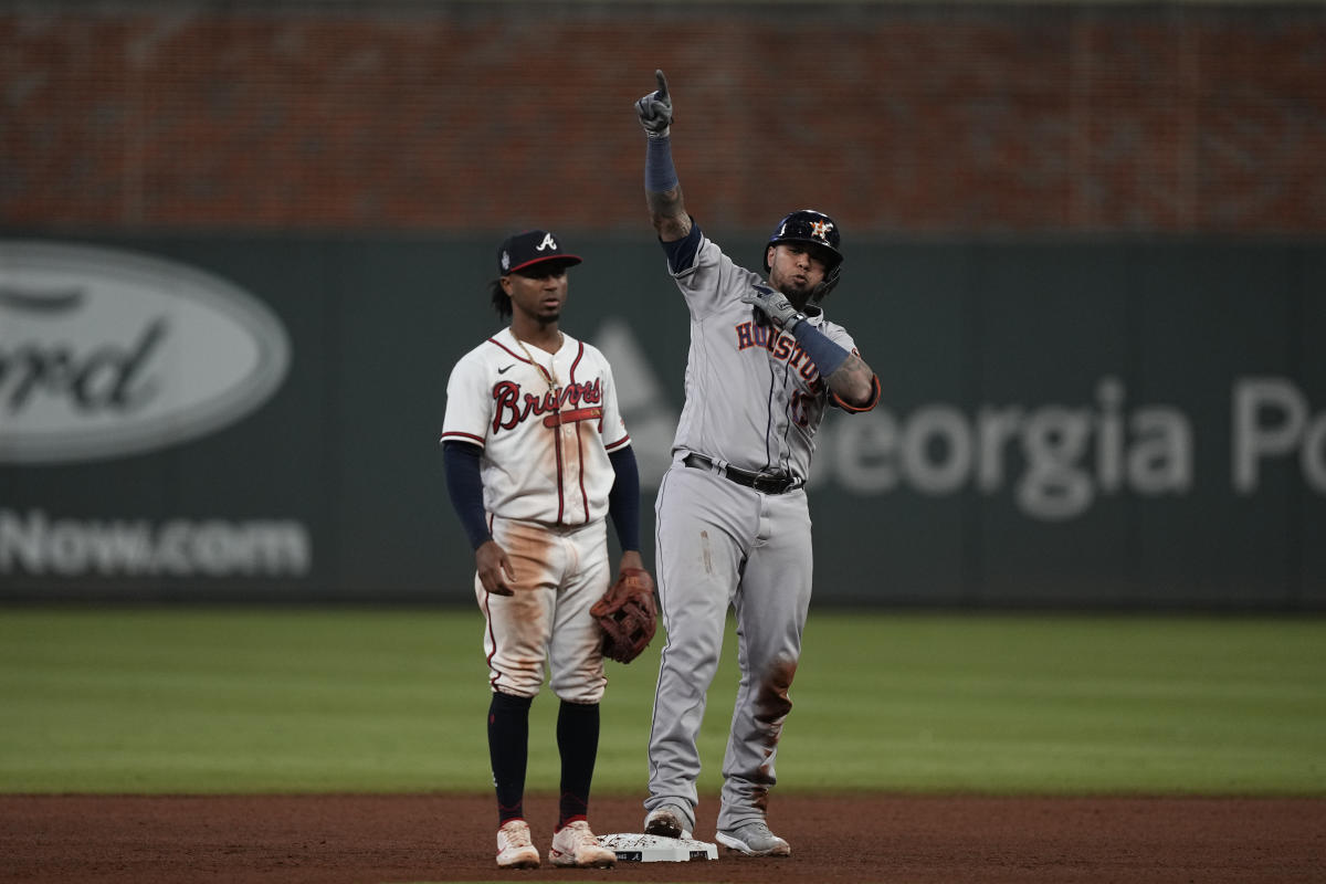 Astros catcher Martín Maldonado responds to being called the MVP of the  team. @astrosbaseball, #ForTheH