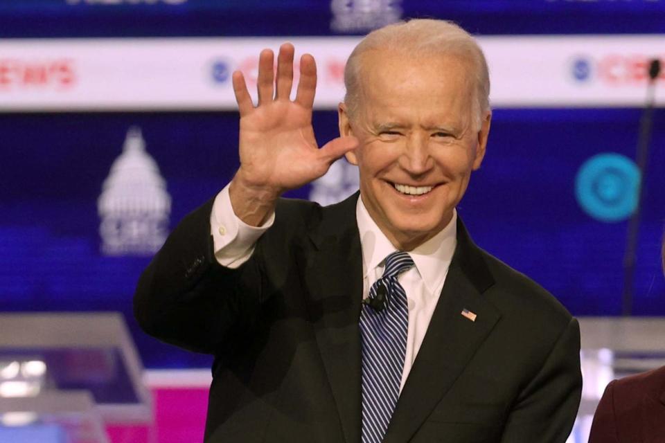 Joe Biden is hoping for a boost in the state’s primary on Saturday (Getty Images)