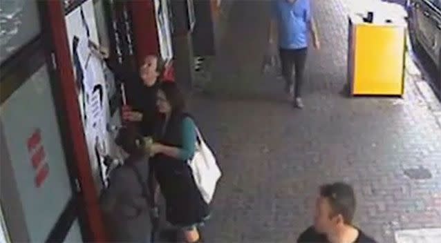 The CCTV was released by the owner manager of The Grosvenor. Photo: Photo: Supplied