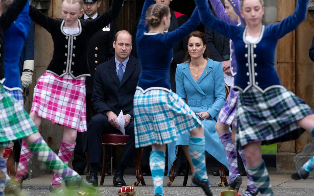 duke duchess cambridge scotland - Getty